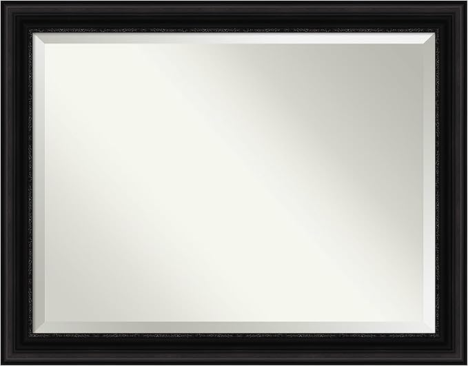 Amanti Art Black Bathroom Mirror by AmantiArt