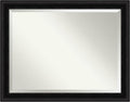 Amanti Art Black Bathroom Mirror by AmantiArt