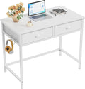 Furologee White Small Computer Desk by Furologee