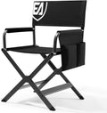 EVER ADVANCED Aluminum Lightweight Directors Chair Foldable, Folding Studio by EVERADVANCED