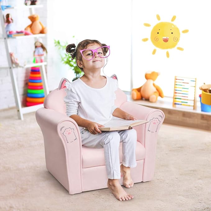 Costzon Kids Couch, Children's Sofa Armrest Chair - Image 2