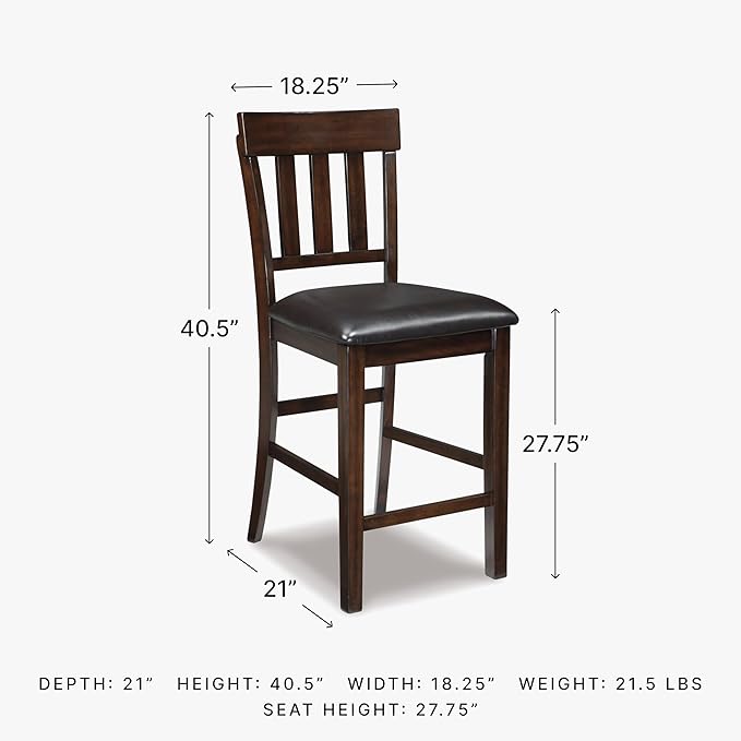 Signature Design by Ashley Haddigan 24" Counter Height Upholstered Barstool 2 - Image 3