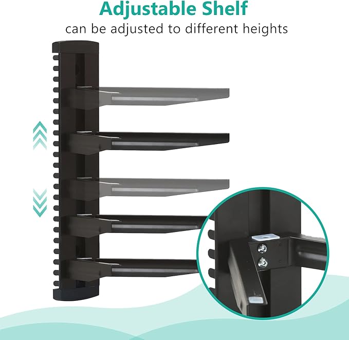 WALI Floating Entertainment Center Shelves, Holds Up to 17.6lbs, TV Shelf - Image 4