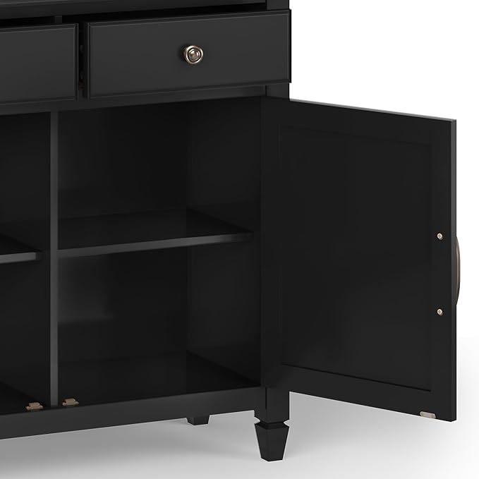 SIMPLIHOME Connaught SOLID WOOD 40 inch Wide Traditional Entryway Storage - Image 6