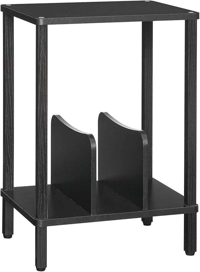 HOOBRO Record Player Stand, 2-Tier End Table, Vinyl Record Turntable Stand - Image 9