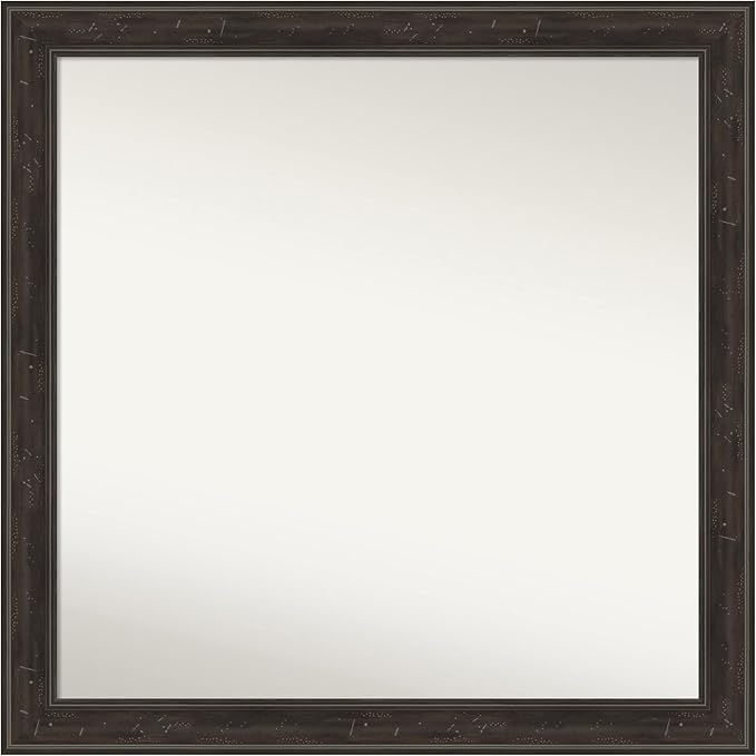Amanti Art Brown Bathroom Mirror by AmantiArt