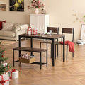 sogesfurniture Table Chairs Set of 4, Dining Table Set by sogesfurniture