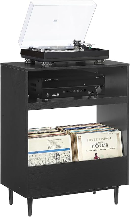Crosley Furniture Liam Turntable Record Player Stand - Image 5