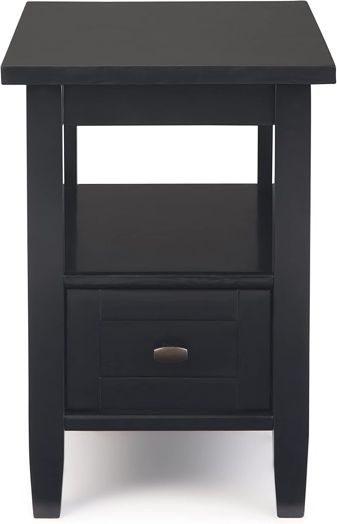 SIMPLIHOME Warm Shaker SOLID WOOD 14 inch Wide Rectangle Transitional Narrow - Image 5