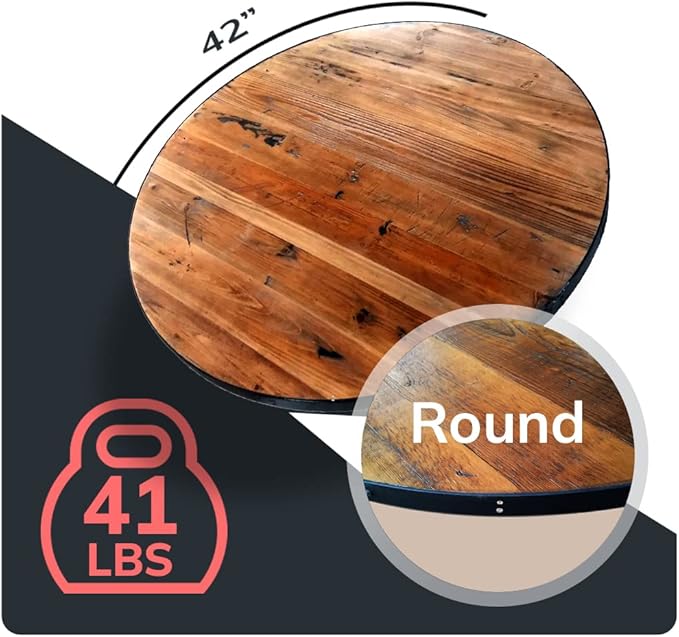 Reclaimed Wood Table Top - Image 3