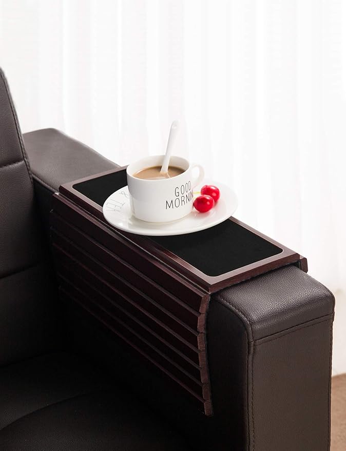 GEHE Bamboo Sofa Arm Tray Table by GEHE