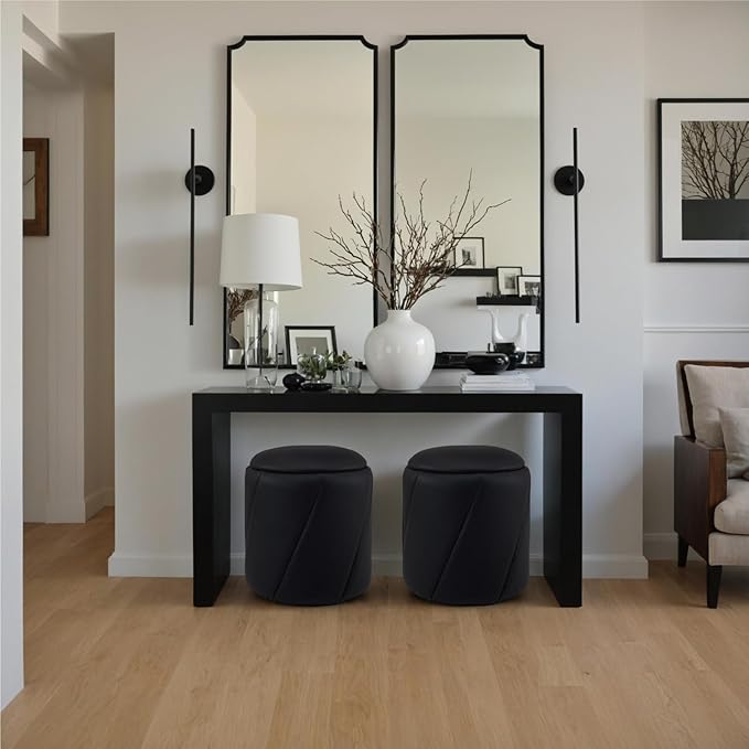 Get Set Style Modern Round Ottoman - Image 6