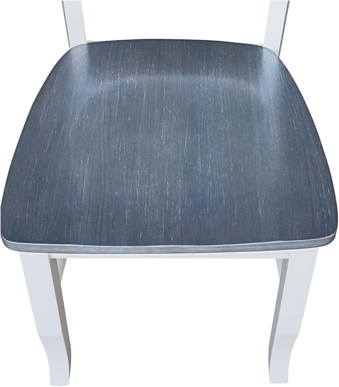 IC International Concepts Set of Two Madrid Ladderback Dining Chairs - Image 10