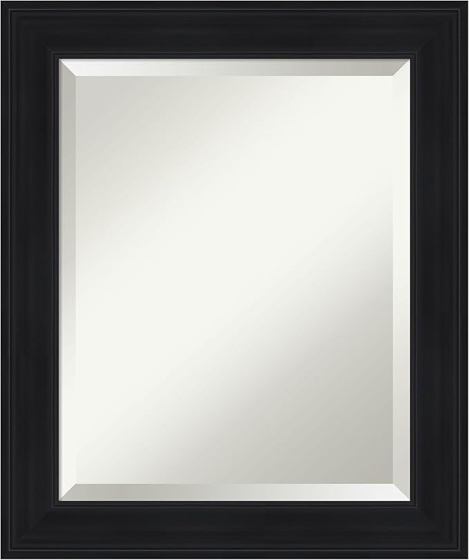 Amanti Art Black Bathroom Mirror by AmantiArt