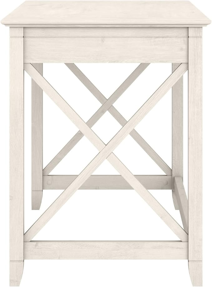 Bush Furniture Key West 48W Writing Desk in Linen White Oak - Image 8