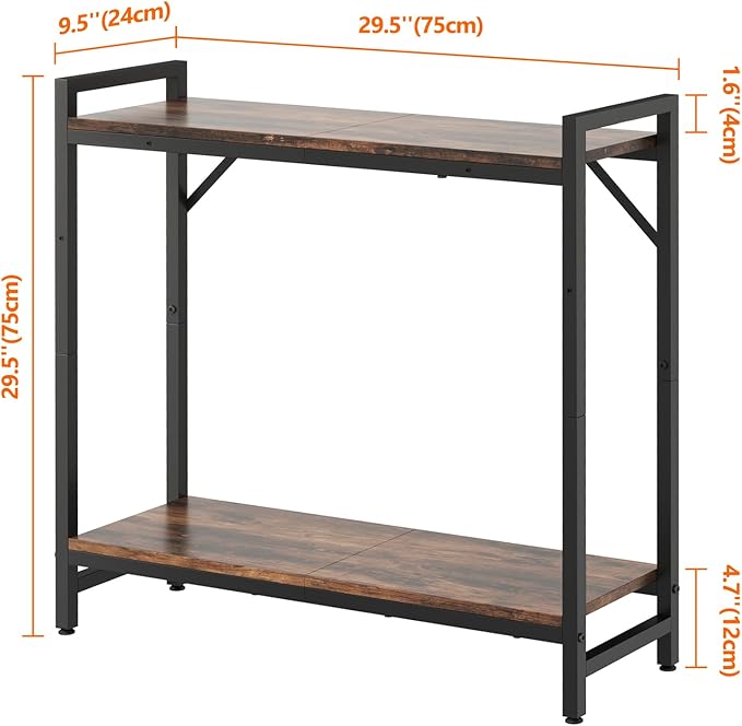 Narrow Console Table, Small Entryway Table - Image 3