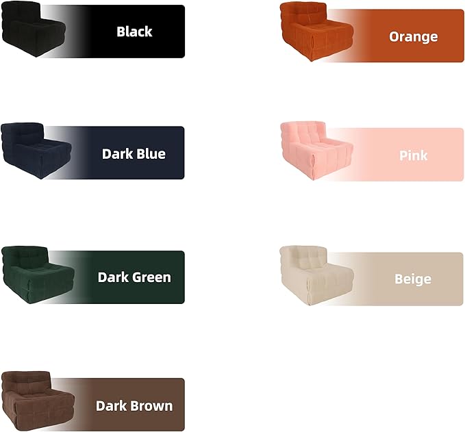 Bean Bag Chair - Memory Foam Bean Bag Chair - Image 7