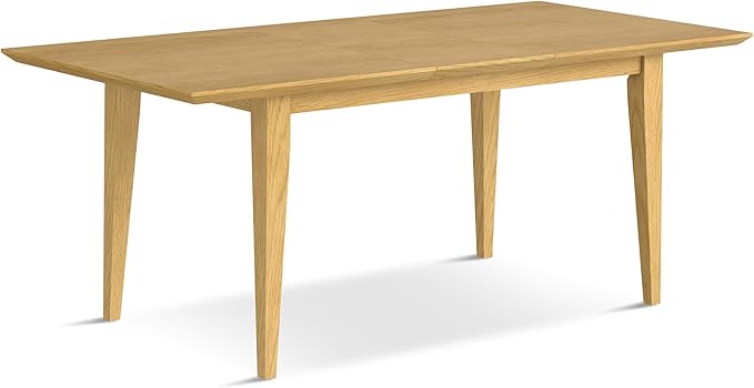 SIMPLIHOME Colby Extendable Dining Table, Solid Wood Oak Veneer in Oak - Image 6