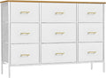Wide TV Stand Modern TV Console, 9 Drawers Dresser by VASICAR