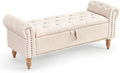 Furniliving 51” Storage Benches, End of Bed Bench by FurnilivingFurnitureforHome