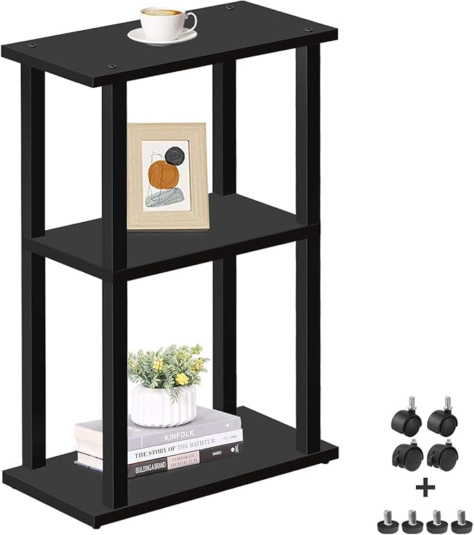 TUTOTAK Small Side Table, Narrow End Table, Bedside Table, Couch Side Table by WelcometotheTUTOTAKHome