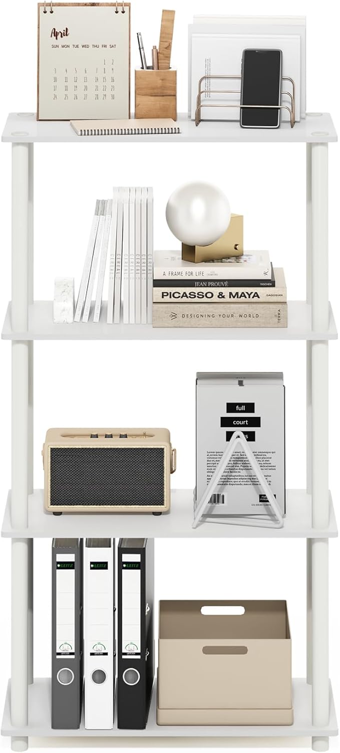 Furinno Turn-N-Tube 4-Tier Multipurpose Shelf Display Rack - Image 4