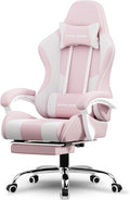 GTPLAYER Gaming Chair with Footrest, Computer Chair with and Lumbar Support by GtracingDirect