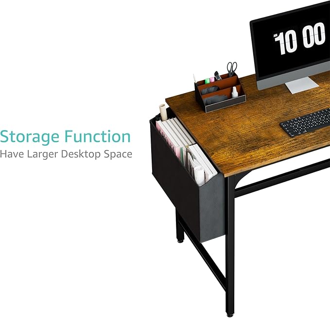 Lufeiya Computer Desk with Drawers - Image 7