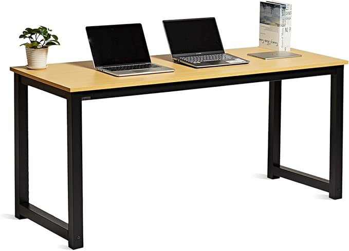 Decoholic 63 Inch Computer Desk, Home & Office PC Laptop Study Writing Table - Image 3