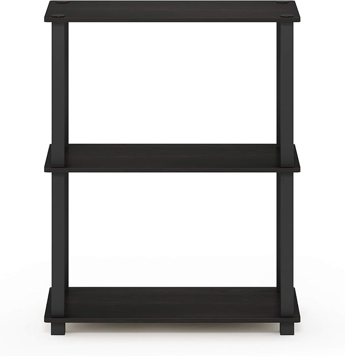 Furinno Turn-S-Tube 3-Tier Compact Multipurpose Shelf Display Rack - Image 6