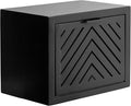 Kate and Laurel Mezzeta Modern Floating Shelf Side Table by KateandLaurel