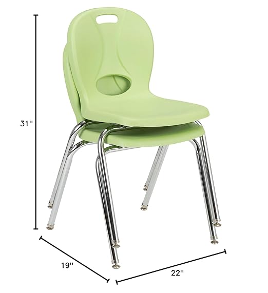 Learniture LNT-118-CSW-GA Learniture Structure Series School Chairs - Image 3