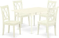 East West Furniture MZCL5-LWH-W 5 Piece Dinette Set by EastWestFurniture