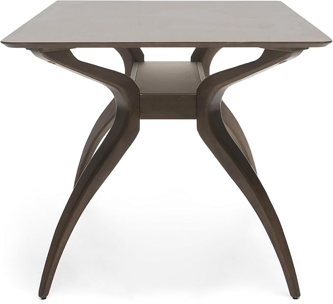Christopher Knight Home Idalia Curved Leg Rectangular Dining Set, 5-Pcs Set - Image 4