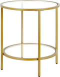 Henn&Hart 20" Wide Round Side Table by HennHart