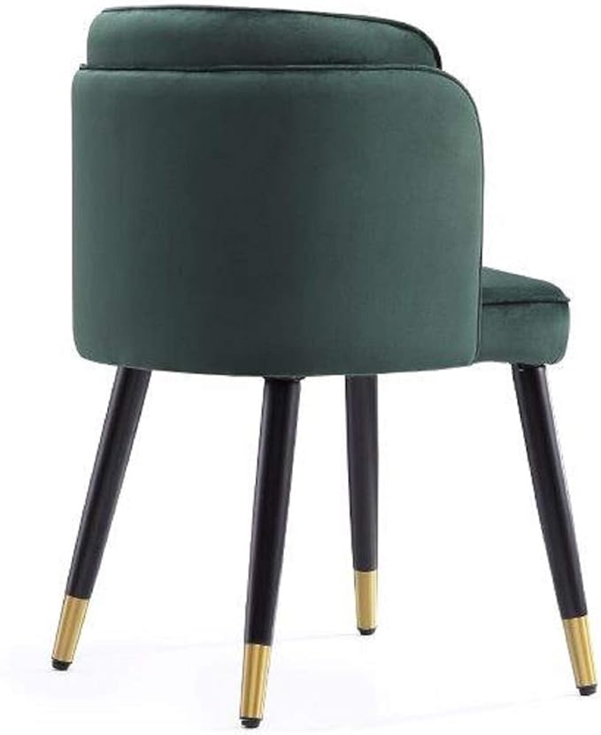 Manhattan Comfort Zephyr Modern Velvet Dining Chair, Solid Wood Frame - Image 7