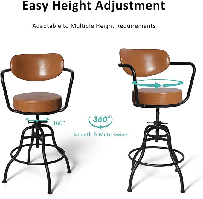 Diwhy Industrial Design Adjustable Height 21.65" - Image 5
