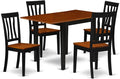 East West Furniture NDAN5-BCH-W 5 Piece Kitchen Table Set by EastWestFurniture