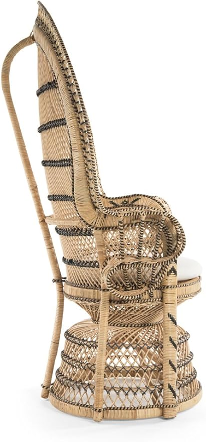 KOUBOO Grand Pecock Retro Peacock Chair in Rattan - Image 7