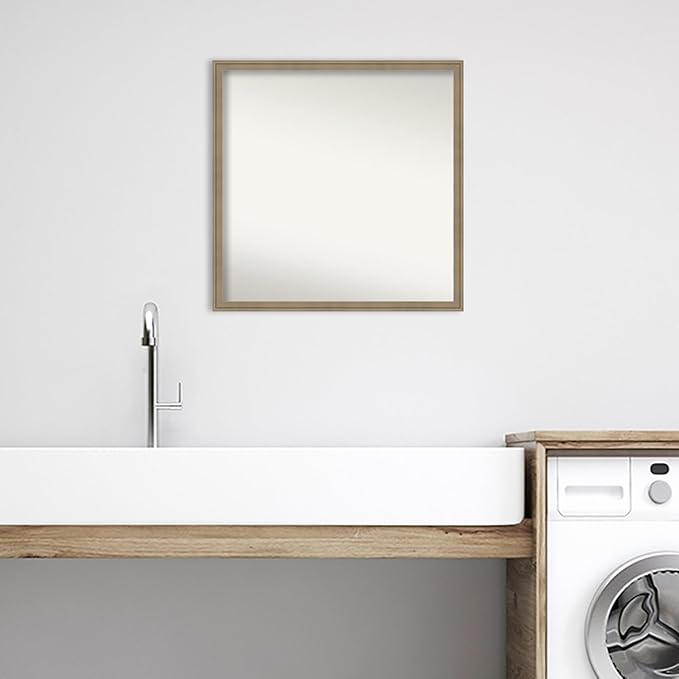 Amanti Art Grey Bathroom Mirror - Image 6