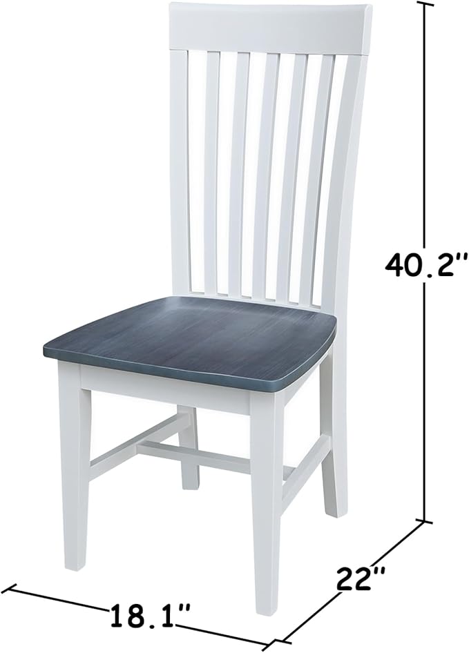 International Concepts Set of Two Tall Mission Chairs - Image 3