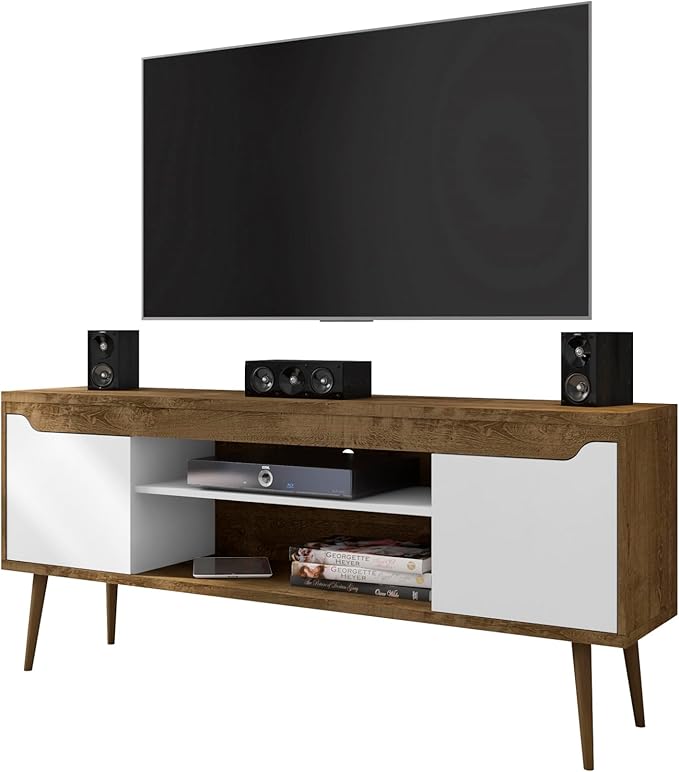 Manhattan Comfort Bradley Mid Century Modern TV Stand by ManhattanComfort