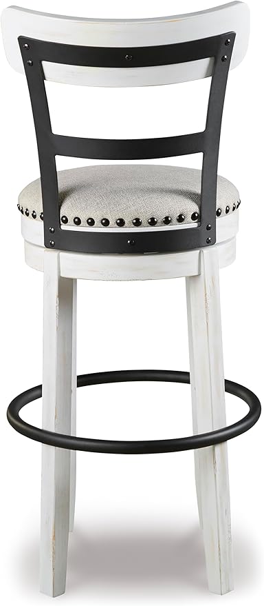 Signature Design by Ashley Valebeck 30" Modern Swivel Pub Height Barstool - Image 11