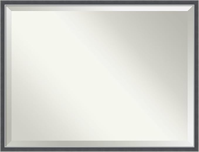 Amanti Art Black Bathroom Mirror by AmantiArt