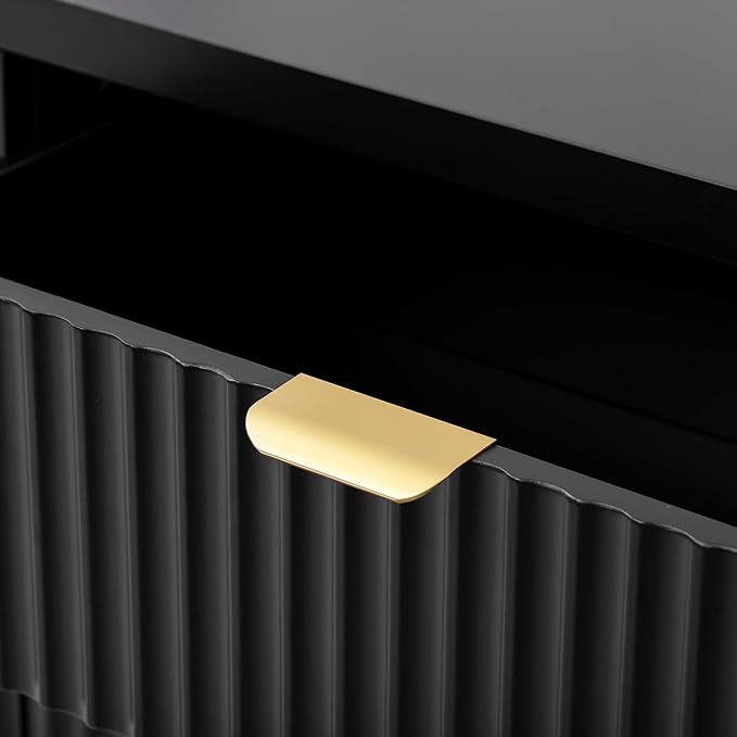Merax Modern Wave-Pattern Sideboard Cabinet - Image 7
