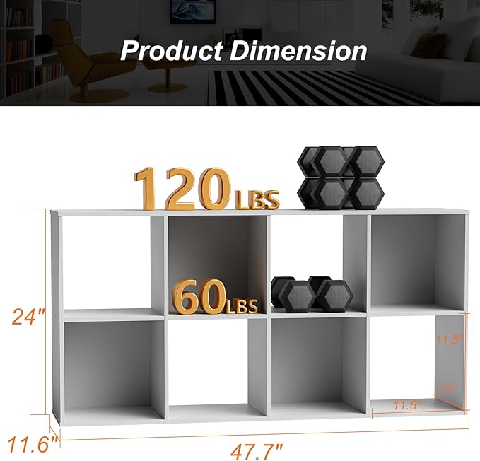 Sweetcrispy 8 Cube Storage Organizer - Image 2