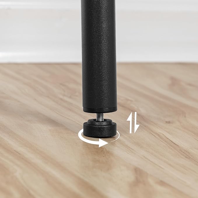 HOOBRO Bar Stools Set of 4, Counter Height Stools, Kitchen Round Height Stools - Image 9