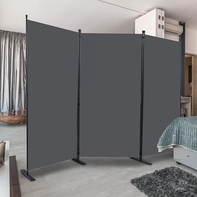 Room Divider, 3 Panel Folding Privacy Screens - Image 7