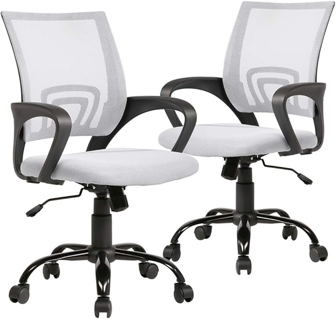 Office Chair Mid Back Desk Chair1 Ergonomic Mesh Computer Gaming by BestOffice