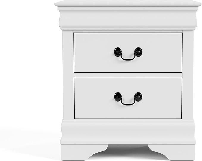 Furniture of America Arabella Traditional Solid Wood Nightstands Set of 2 - Image 12